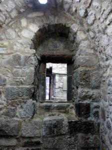 Inside Molyvos Castle