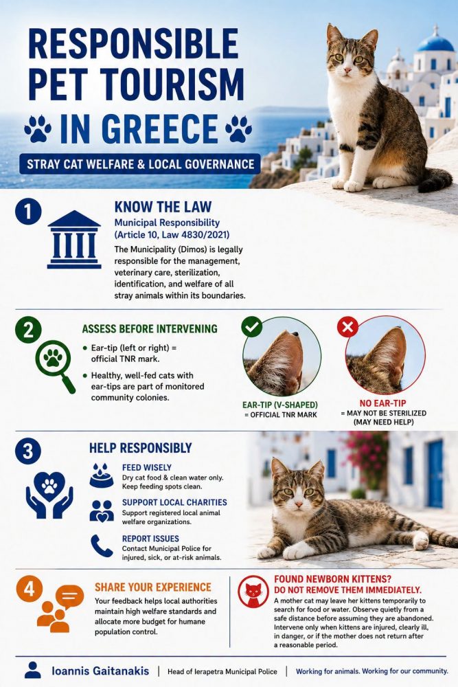 Responsible pet tourism in Greece